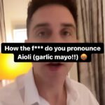 Russell Kane Instagram - How the f*** do you pronounce Aioli (garlic mayo!!) 🤬