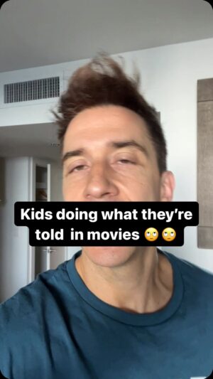 Russell Kane Instagram - Kids doing what they’re told in movies…. 🙄