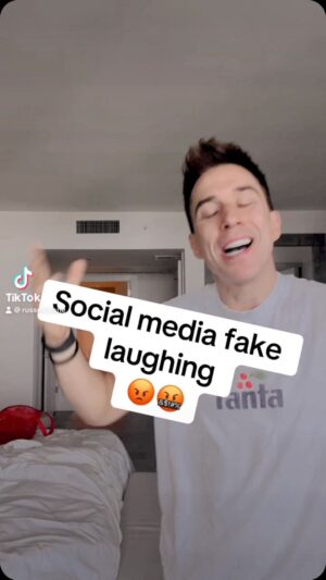 Russell Kane Instagram - Social media fake laughing 
😡🤬