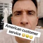 Russell Kane Instagram - American customer Service… who else gets nervous when an American is being nice to them? – it’s probably gonna cost ya 🙄🤑🤑😳￼