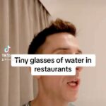 Russell Kane Instagram – Why – why are the glasses in restaurants so tiny when you ask for water? 🙄🤬￼