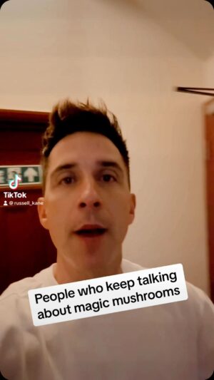 Russell Kane Instagram - People who keep talking about magic mushrooms ￼🙄
