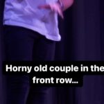Russell Kane Instagram - Horny old couple in the front row…