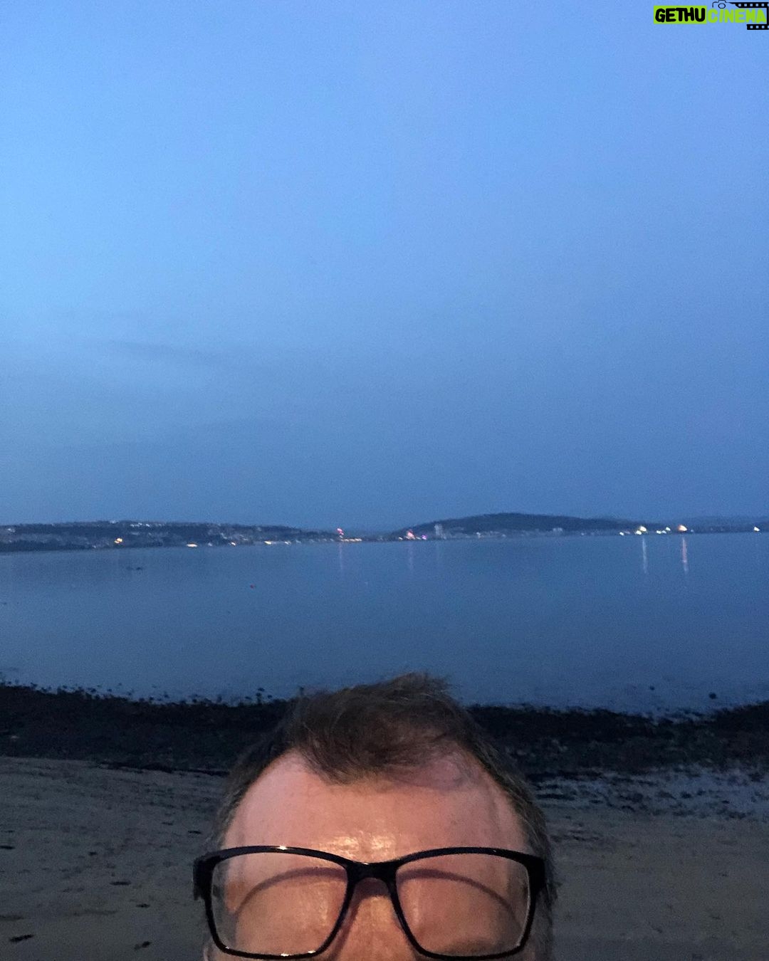 Russell T Davies Instagram - A Swansea evening Mumbles