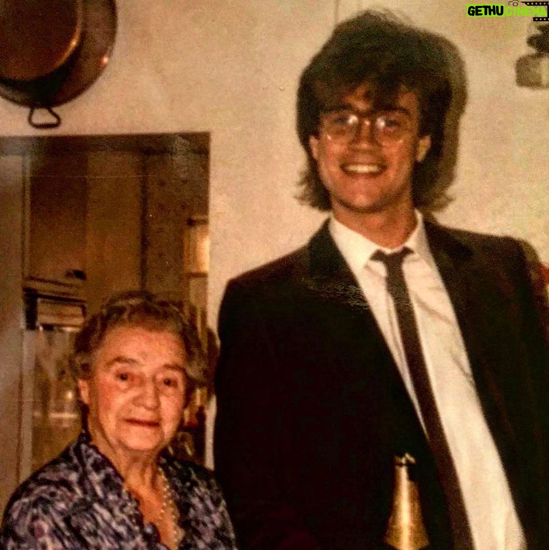 Russell T Davies Instagram - Me & my nan, Violet Nolte ♥️ Swansea