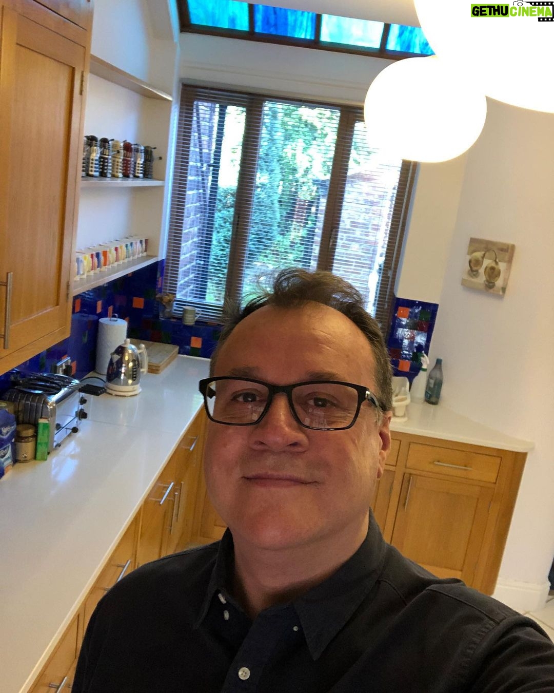 Russell T Davies Instagram - Morning! Manchester