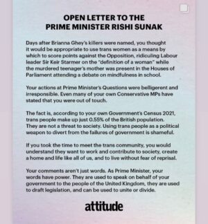 Russell T Davies Instagram - Excellent words from Attitude magazine. We are governed by bastards who incite murder. @attitudemag @cliffjoannou
