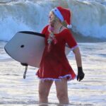 Russell T Davies Instagram - The best Christmas photo of all time! I post this every year, rejoice. Sister Susie, photo by Linda Shadrach. Merry Christmas Eve! 😘♥️🎄 Langland, Mumbles, Swansea