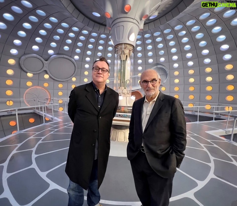 Russell T Davies Instagram - TOMORROW, BBC One, Imagine, 1040pm, 75 minutes of me! Dear God. But you’ll see sets and monsters from the 2024 season. Thanks to @ayentob1 and the lovely Imagine team for a really great time, what an honour. PICTURED: Romana (l, r) began to worry about this bigeneration lark 🤔