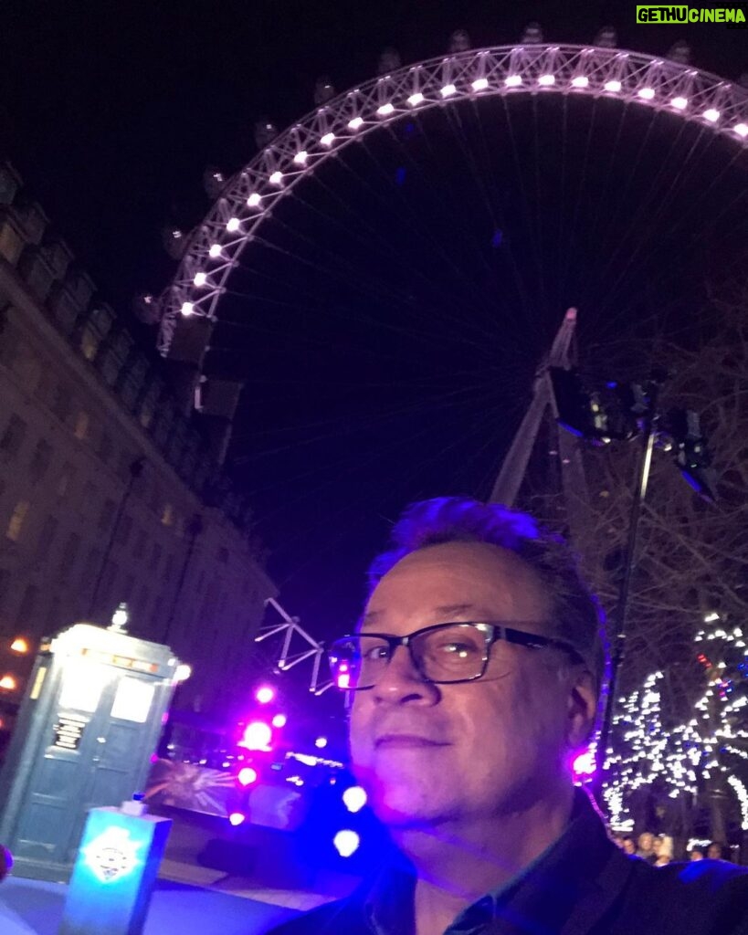 Russell T Davies Instagram - The Christmas launch! @bbcdoctorwho @disneyplus London Eye