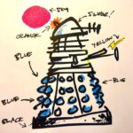 Russell T Davies Instagram - THE DALEKS! In colour, Nov 23, BBC4 & iPlayer. The original 1963 story - the origin of the Daleks! - edited into a 75 minute feature, and COLOURISED! ♥️♥️➕🎨 New music, new mix, new FX, but still the same old show! I’m so proud of this, it’s gorgeous. And if you’re 60s swinger, don’t worry babies, the original 7 episode b&w version will still be on the iPlayer as THE WHONIVERSE EXPANDS! Edited by Benjamin Cook @benjamin_cook, colourisation team: Rich Tipple @rtipple, Kieran Highman @highmankieran, Scott Burditt @whocolour and Timothy K Brown. New music & sound design by Mark Ayres @markayresrws, VFX by @painting_practice, Exec Producer that old rogue, @philcollinson ♥️