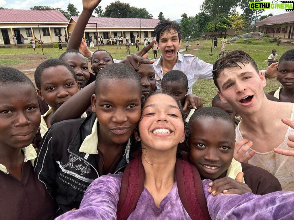 Ruth Righi Instagram - Spending the last two weeks in Uganda helping build @africaschoolforthearts has been one of the most fulfilling and incredible experiences. So happy to be a part of the journey of this school. Here’s a couple of my favorite photos so far! The people and views are a special kind of beautiful. Thank you Michael for the guidance you have given me as a godfather and as the visionary of this project. The link in my bio will show you more about the school and a chance to donate to this nonprofit if you are able ❤️