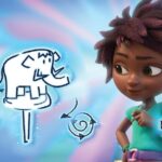 Ruth Righi Instagram - EUREKA is here! Everyone involved in this show has truly made it the magic that it is. She, and the show are now yours on Disney+ and DisneyNow! I’m pleased to introduce you all to the girl who does it all. Meet the lovely, imaginative, and innovative powerhouse that is Eureka 💜 Rocky Falls