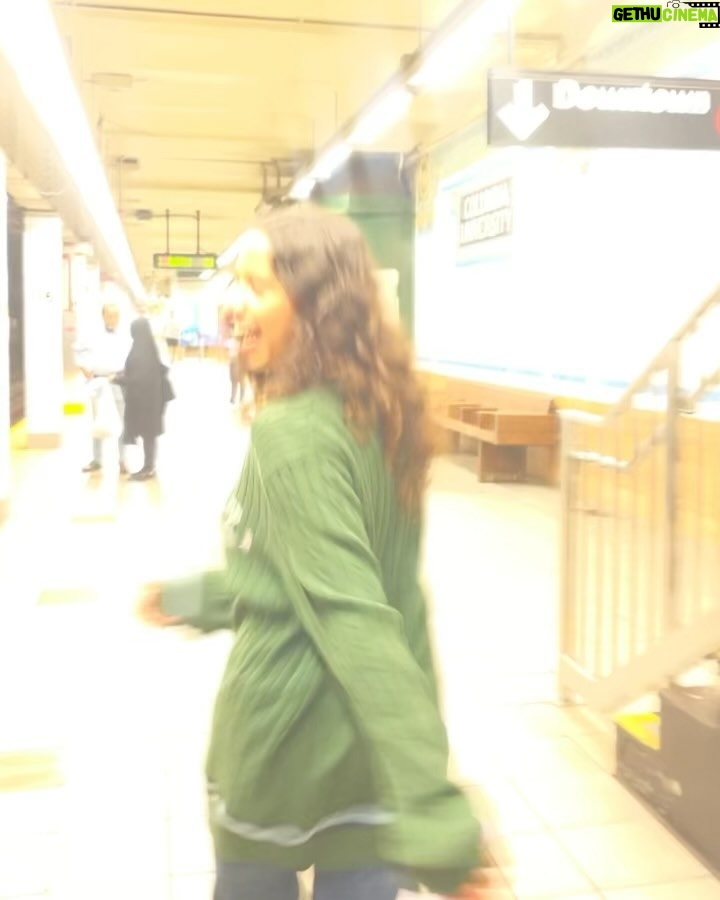 Ruth Righi Instagram - Always on the 1 1 Train