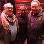 Rutina Wesley Instagram - John David Lutz who’s on my left….As I write this, I can’t help but think of how you changed my life. When I was in high school, I had no idea of what I was capable of, no idea how far my talent would go. But you saw me, you saw the light I possessed and you did everything you could to convince me to go to The University of Evansville. With the help of my mentor and angel Glen Edwards. I thank you, for helping this little girl out of Vegas, I was terrified to leave my home, and for giving me the opportunity, the gift, to have an education that would forever change me. I will miss you and I’m grateful I got the chance to see you a few years back. Rest easy, your work is done. I will never forget your gift to me, it has shaped and molded the woman, the actor I am today. You have indeed helped so many of us over the years. Love to you Lutz, always. #AForeverImpact💜🕊️