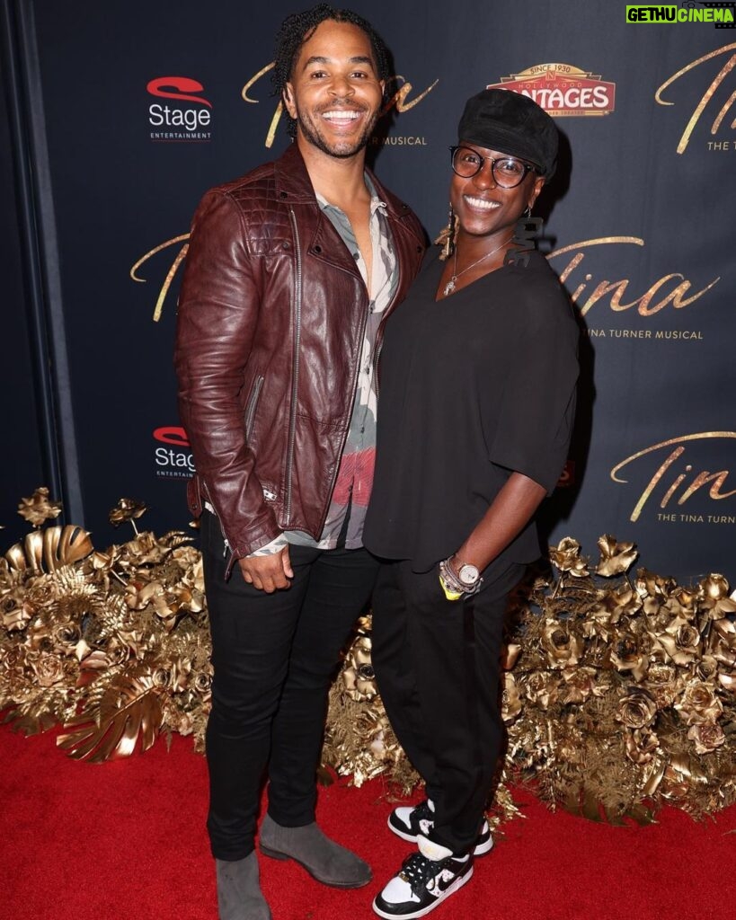 Rutina Wesley Instagram - I’ve known this beautiful human for almost 30yrs! So proud of all he is and all he continues to be. Really enjoyed the opening night of #TinaTurnerMusical. Check it out if you’re in LA! #LVAAlums #Tina