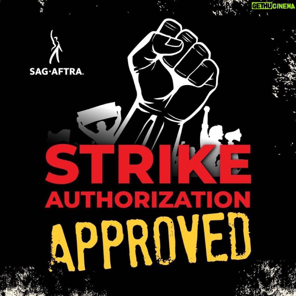 Rutina Wesley Instagram - By the way….Let’s 👏🏿 Get 👏🏿 It 👏🏿 Done! 👏🏿Repost from @sagaftra • SAG-AFTRA Members Approve Strike Authorization with 97.91% Yes Vote Read more at the link in bio.