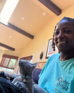 Rutina Wesley Instagram - Queen sugar is here!!! Ms. Nova Bleu….that first slide is her watching Isla, that’s been her main focus and that 2nd slide, well that’s her reaction to Isla in the room. She was like “Nah son, get your dog, get your dog son!” 😂😂😂