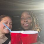 Rutina Wesley Instagram - #CousinShenanigans Badu Unfollow Me Tour here we come! #ItsAVibe #ThemSoloCupsTho