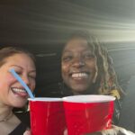 Rutina Wesley Instagram - #CousinShenanigans Badu Unfollow Me Tour here we come! #ItsAVibe #ThemSoloCupsTho
