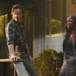 Rutina Wesley Instagram - These two….always sharing a bottle! 😂 For all my #TAM shippers….purchase prints at the LINK IN BIO and join us DEC 10TH LIVE ONLINE @streamily.live and have some of your favorite moments autographed by @samtrammellofficial, @kristinbauer, @tarabuck, @stephenmoyer, @ohdenis, @deborahannwoll and @marianaklaveno #TrueBlood🩸
