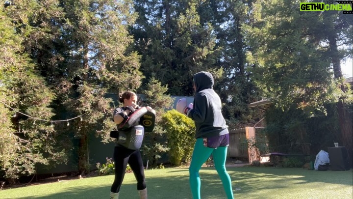Rutina Wesley Instagram - I may be tired but I keep pushing to the end πͺπΏπͺπΏπͺπΏβ¦.#MuayThai