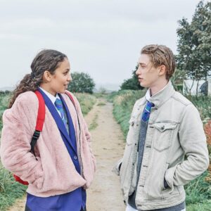 Ryan Dean Instagram - Pictures from Ackley Bridge S4! 📽BTS coming tomorrow so keep posted!
.
.
.
Ackley Bridge series 4 on @channel4 6:00pm!✏️📚
.
.
.
.
 #ackleybridge #ackleybridgeseason4 #johnny #chanel4