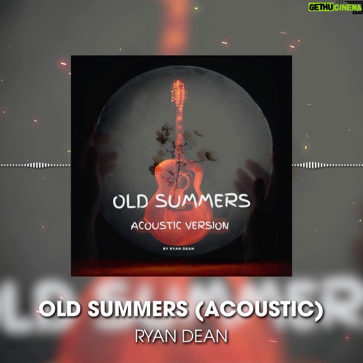 Ryan Dean Instagram - Old Summers (Acoustic Version) Out July 11th! Pre download June 13th - Link in bio. Video being edited as I post! Massive Thank you to @jackchristou for playing the guitar for the song! . . . . #ryandean #newsingle #acousticguitar