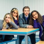 Ryan Dean Instagram - Some shots from Ackley Bridge S5!! What’s y’all favourite episode? Last TWO episodes tonight! 🔥 Don’t miss it 👀 #ackleybridge #ryandean