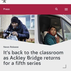Ryan Dean Instagram - So the rumours are true!! We are back to #ackleybridge for a another series (S5) 🤯 
Who is excited?!? Drop your comments below!🔥

Got to say a massive thank you to @channel4 & @revolutiontalent_ @theforge_drama