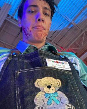 Ryan Lee Instagram - Gory days 👽 🩸 🧟‍♀️