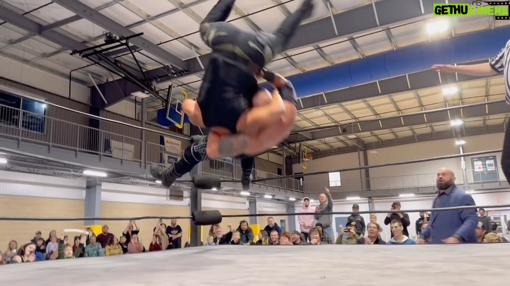 Ryan Parmeter Instagram - Superplex by @big_kon1 to @atrocitykrule #Starslam | @combat1official Show is available now on @independentwrestlingtv #Combat1wrestling #Independentwrestlingtv #IWTV Oceola Community Center