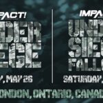 Ryan Parmeter Instagram – @impactwrestling BREAKING: #UnderSiege is coming to the Western Fair District Agriplex in London, ON, Canada on Friday May 26, followed by #UnderSiegeFallout on May 27! Tickets go on-sale THIS FRIDAY at 10am ET.