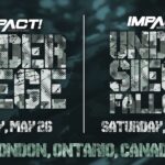 Ryan Parmeter Instagram – @impactwrestling BREAKING: #UnderSiege is coming to the Western Fair District Agriplex in London, ON, Canada on Friday May 26, followed by #UnderSiegeFallout on May 27! Tickets go on-sale THIS FRIDAY at 10am ET.