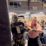 Ryan Parmeter Instagram - Right into the post! @atrocitykrule @big_kon1 #Starslam | @combat1official Show is available now on @independentwrestlingtv #Combat1wrestling #Independentwrestlingtv #IWTV Oceola Community Center