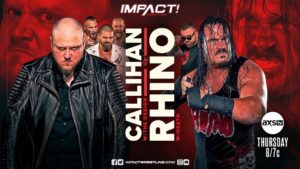 Ryan Parmeter Instagram - @impactwrestling Callihan faces Rhino THURSDAY at 8/7c on AXS TV! #IMPACTonAXSTV
