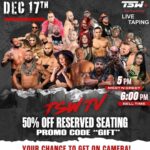 Ryan Parmeter Instagram - Posted @withrepost • @tswplus Come and see Big Kon live this Saturday at the TSW+ Studios in Addison, TX! Tickets are on sale now for Texas Style Wrestling TV tapings taking place Sat Dec 17th in Addison, TX. GET YOUR TICKETS AT TSWPLUS.COM AND ENTER PROMO CODE "GIFT" FOR HALF OFF RESERVED SEATING!