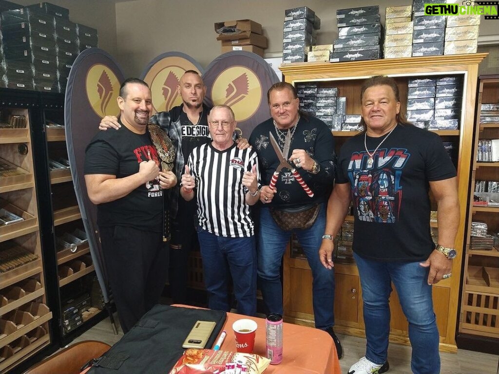 Ryan Parmeter Instagram - Hell of a weekend!!!!🤘🏻😁🤘🏻 Posted @withregram • @nativetatanka On #FirstNations land, the Tyendinaga Mohawk Territory this past weekend for a fundraiser that all the 💲💲💲 went to their food bank! Thanks to the community and surrounding areas for a very large turn-out!!! 🔥👏 Awesome to have all these Superstars involved in a charity for the Mohawks! The Tommy Dreamer @thetommydreamer @big_kon1 @earlhebnerofficial Earl Hebner Brutus "the Barber" Beefcake WWE @wwe #WWEUniverse #Vintage #Sports #NativeAmerican #Tatanka #Classic #OldSchool #Wrestlers #wwe #wrestling #ROH #roh #ImpactWrestling