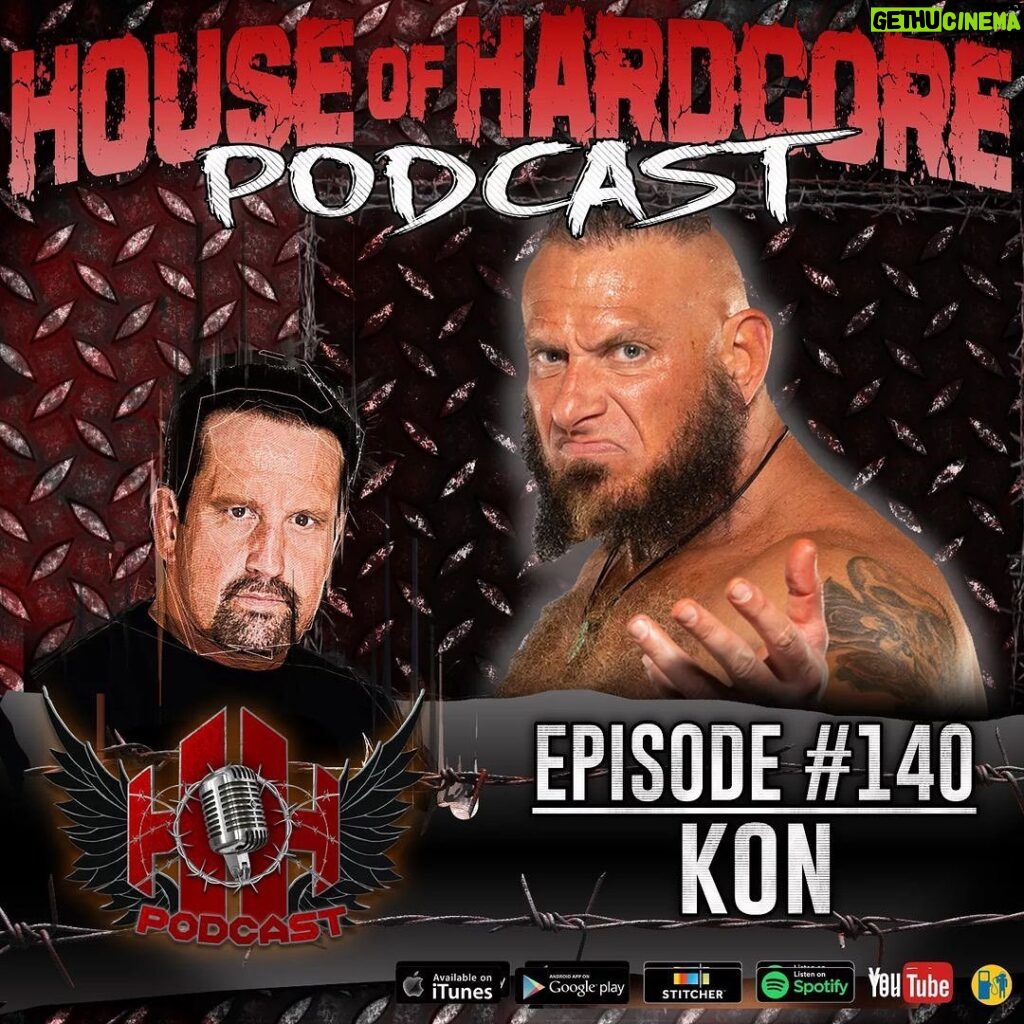 Ryan Parmeter Instagram - Posted @withregram • @thetommydreamer Enjoy new episode @TheHardcorePod @big_kon1 Talking his journey #WWE @impactwrestling and his show June 17 to raise $$ for military veterans