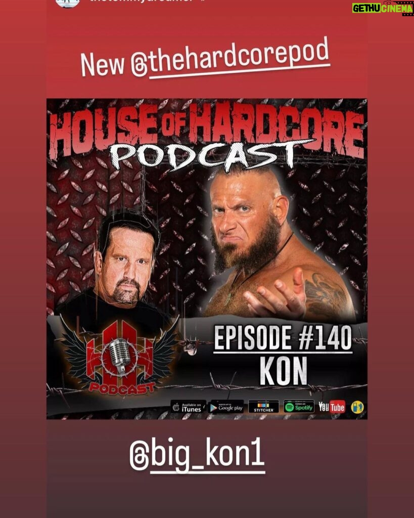 Ryan Parmeter Instagram - 🔥🔥CHECK IT OUT🔥🔥 Thank you @thetommydreamer and @thehardcorepod for having my big ass on and allowing me to tell my story!! 🤘🏻💀🤘🏻 ⁣Episode-140 .⁣ Huge Thank You to @connectedwarriors for allowing me to partner and help for a beautiful cause 🤘🏻💀🤘🏻 .⁣ .⁣ .⁣ .⁣ #instastory #podcast #spotify #talking #reading #story #storygames #dream #assasin #hhh #wwe #deep #south #fcw #nxt #storyinstagram #storyofmylife #storytelling #storytime #impact #storytimethreads #boys #storywhatsapp #storywhatsappterupdate #wordgasm #writer #writers #writersofinstagram #lovewins #thankyou