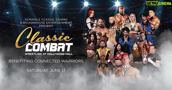Ryan Parmeter Instagram - @connectedwarriors and RoughHouse Entertainment brought to you by @kimberlywxw presents @semclassiccasino #combatclassic #charity #event Showcasing future stars on the rise @invincible_will @benjy305 @logancruzpw @wheezywrasslin @ruthie_all_smiles @itsmilamoore @ratedrgibby @snoopoao Current 🌟’s @thomas_latimer_ @kamillebrickhouse @magical.krissy @codydeaner @gottagetswann @erickredbeard @jimmyjacobsx @kilynnking @rhetttitusanx @theetechnicalalchemist @thejasonhotch @soul_man5 And legendary icons!!!! @thetommydreamer @nativetatanka 🔥Seats are limited 🔥🤘🏻💀🤘🏻 ⁣ .⁣ .⁣ .⁣ .⁣ .⁣ #activism #causes #charity #charitychallenge #charityevent #charityfundraiser #charityrun #charityshopfinds #charitystars #charitywork #dogood #education #giveback #giving #goodcause #help #hope #kindness #makeadifference #mentalhealth #support #military #recovery #loveislove #event #florida #donate
