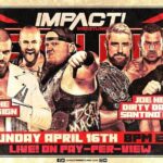 Ryan Parmeter Instagram - @impactwrestling BREAKING: Santino Marella makes his IMPACT in-ring debut teaming with Joe Hendry and Dirty Dango against The Design on April 16 at #Rebellion LIVE on PPV from the Rebel Entertainment Complex in Toronto. Get tickets from the link in our bio!