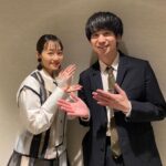 Ryo Sato Instagram - 風間さん@hiroki_kazama がフィルムカメラで撮ってくれた、ゆうたろうくん @aaaoe__ とのニコニコ写真📸💫✨ 　 #チェリまほthemovie #30歳まで童貞だと魔法使いになれるらしい #殺さない彼と死なない彼女 ←ちゃっかり