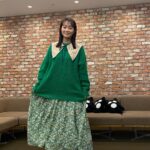Ryo Sato Instagram – 💚付け襟
@ymym.tokyo
　
💚ニット、ワンピース
@manana_suerte
　
💚左耳ピアス
💚右手人差し指ハートリング
@valentine___tokyo
　
💚右耳イヤカフ
💚左手セラミックリング
@meitian._
　
💚右手薬指ガラスリング
@mile__.a

💚　styling by @chikasugimo__ 💚
💚　hair and make up by @hiromi__tezuka 💚