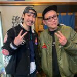 Ryo Yokoyama Instagram - 先日、#PUNKDRUNKERS さんの展示会にお邪魔させていただきました。 代表の里見さんともお写真撮って頂き、感無量です。 #パンクドランカーズ #ojisun #鷹の爪