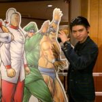 Ryo Yokoyama Instagram - 昨日、キン肉マン生誕40周年記念パーティーにご招待して頂きました。 人生のお手本にして来たヒーローであり、キン肉マンがいなければ今の僕は無いと断言出来ます。 そんなヒーローの記念日を、その誕生や活躍に関わって来た方々とお祝いさせて頂けて光栄でした。 まさに会場全体に友情パワーが充満した、最高の空間でした。 40周年、おめでとうございます！！ ちなみに写真を撮ってもらった後にキン肉マンが敬礼をしてくれて「ほひょ」みたいな音を出しながらテンパりました。 #キン肉マン #ゆでたまご 先生 #29日の金曜日は #キン肉マンの日