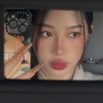 Ryu Won Instagram - Happy valentine’s day🖤 Vday can’t even make me wear pink or red🤭🤍
