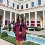 Ryu Won Instagram – Merry Christmas🤍☃️❄️ Getty Villa – Malibu, CA