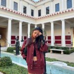 Ryu Won Instagram – Merry Christmas🤍☃️❄️ Getty Villa – Malibu, CA