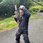 SANTAWORLDVIEW Instagram - はじめてのサバゲーいい体験になった ヤミーだけガスガンにレーザーサイト付きで、狙われた頭が2日間痛かったわ @fegodfellowz のYouTubeチャンネルでも上がるかもだしチェックしといて🧟‍♂️